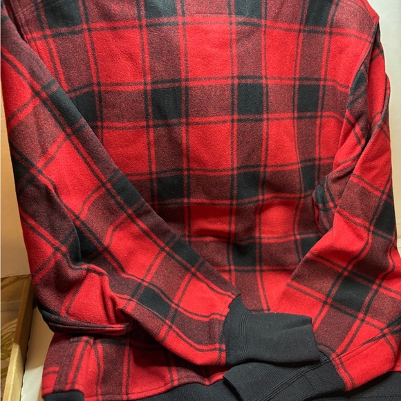 Filson Men’s CCC Wool Bomber Red/Black Buffalo Plaid Jacket Size X-Large NWT - Picture 4 of 15
